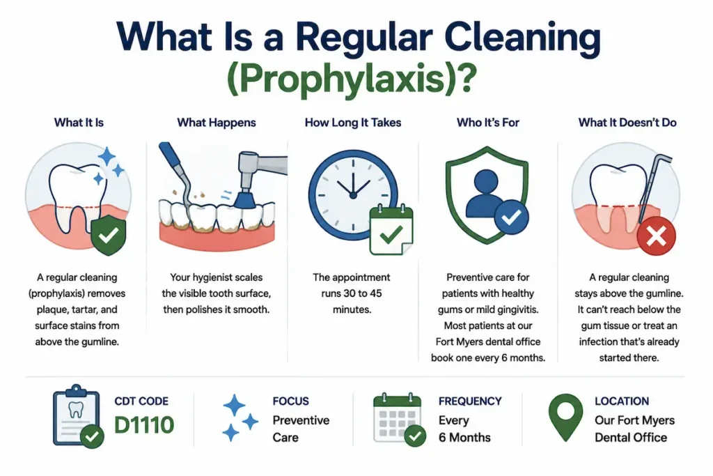 What Is a Regular Cleaning (Prophylaxis)